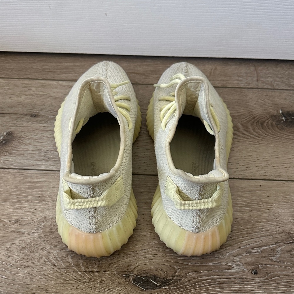 adidas Yeezy Boost 350 V2 Cream Yellow Sneakers - Picture 3 of 11